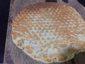 最后一块好厚，称热用棍子卷起来