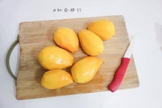 芒果去皮