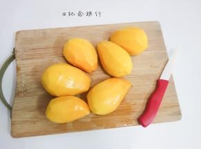 芒果去皮