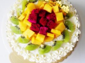 生日蛋糕完成啦