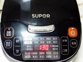 选择砂锅粥功能，1.5小时