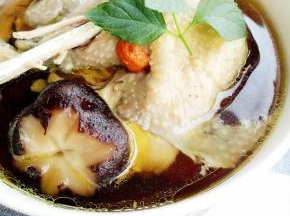 鸡已经炖到骨肉分离啦