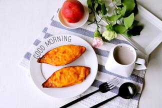 烤好后，即可取出，今天的早餐