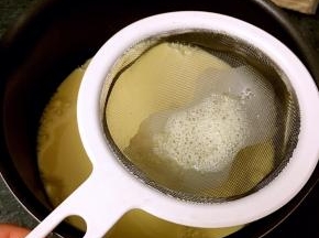 3，用网筛过滤一下。