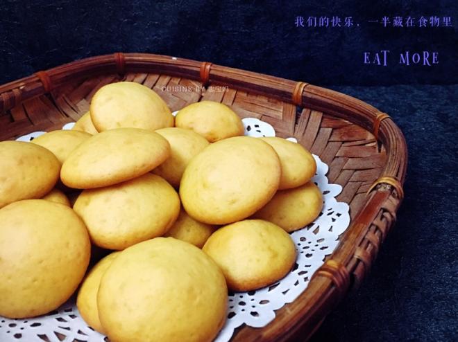 儿时的回忆—蛋黄饼干