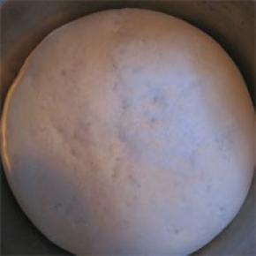 17小时后中种面团的状态；