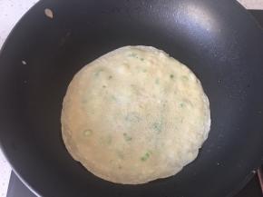 一面煎好后翻面