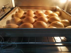 放进预热好170度的烤箱中烘烤15至20分钟（面糊如果挤的少可以适当减少温度或烘烤时间）
