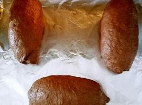 整理好的面团放入烤箱进行二次发酵，38度发酵半小时左右