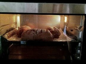 烤箱170度预热好放入中层烘烤30分钟