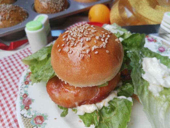 妈妈最喜欢的mini新奥尔良鸡腿堡