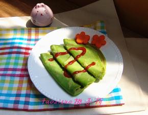 绿绿的小饼有营养。