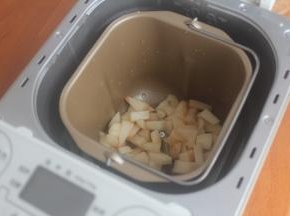 一起放入面包机吧