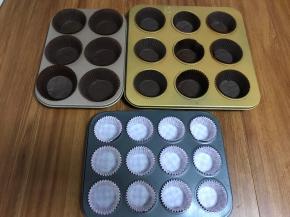 模具放好软纸杯