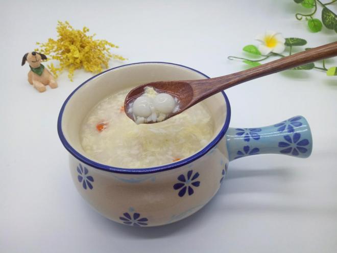 蛋花酒酿圆子