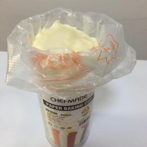 装入裱花袋里，