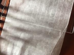 放油纸，长点，可以放两片千层的长度