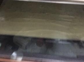 用搅拌棒刮平，震两下，放入预热好的烤箱，130度15分钟，我的烤箱温度比较高，大家可以适当调高30度