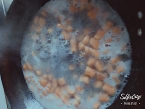 浮起就好了，捞起来，放入碗中