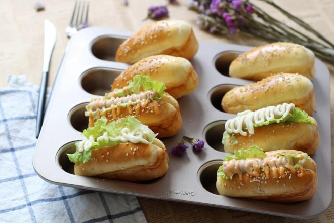 迷你热狗小餐包