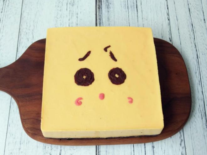 芒果卡通慕斯蛋糕