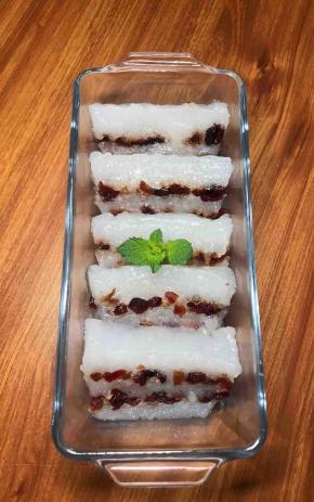 吃的时候可以放绵白糖，或者桂花酱，都很棒，不喜甜的，直接吃味道也很好。