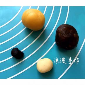 牛奶桃山皮、巧克力桃山皮、黄金桃山皮