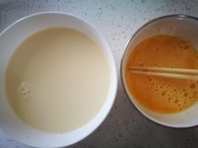 做好的豆浆放凉