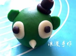 看不出是什么怪兽，不过可爱还是有的