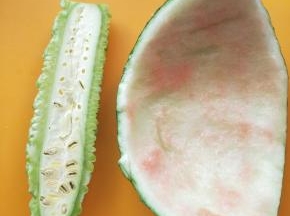 半个苦瓜，一片西瓜皮