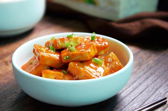 糖醋脆皮豆腐