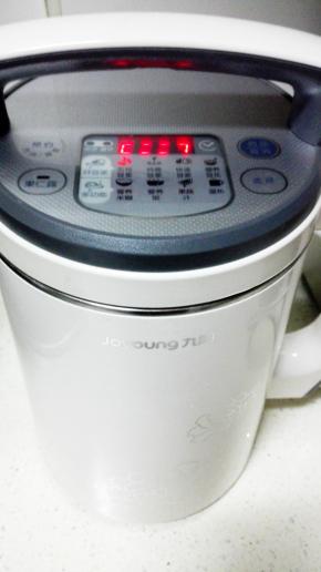 选择五谷豆浆键