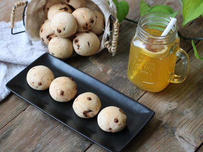 巧克力豆麻薯面包