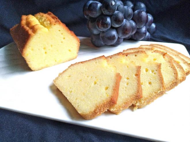 原味磅蛋糕#法焙客玻璃磅蛋糕模试用#