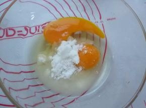鸡蛋+白糖打发