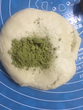 绿色面团用的抹茶粉