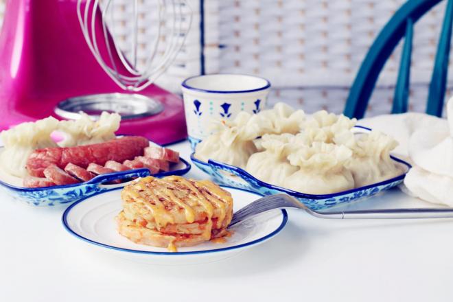 灌香肠烧麦套餐