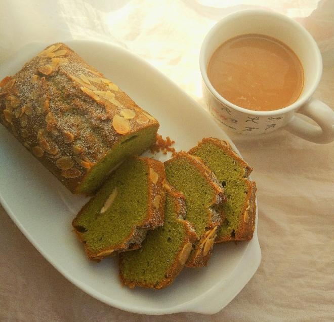 青汁磅蛋糕#法焙客磅蛋糕模具试用