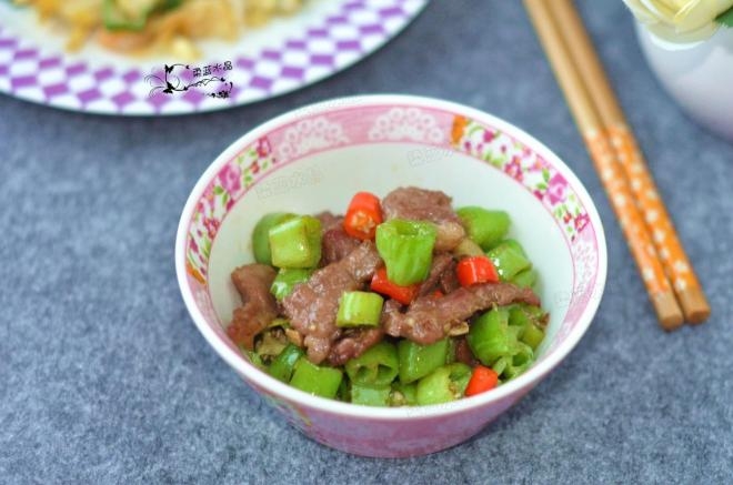 杭椒炒牛肉