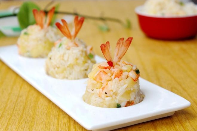 土豆虾仁焖饭