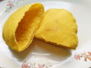 把口袋面包切开看看，口袋大吧，想装什么就可以装什么