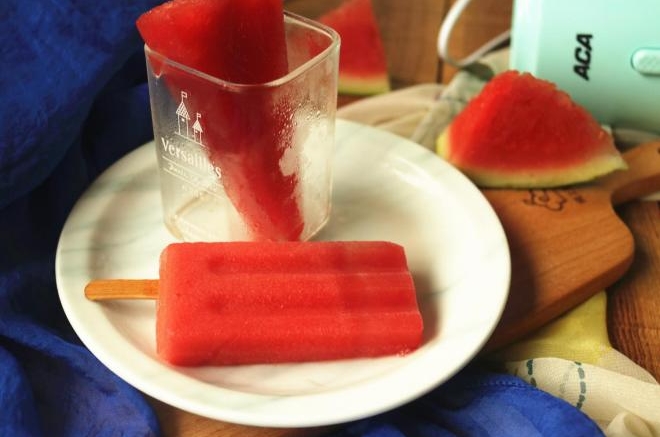 蜂蜜西瓜冰#ACA料理机试用#