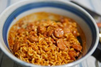 喜欢面条不会太软的样子