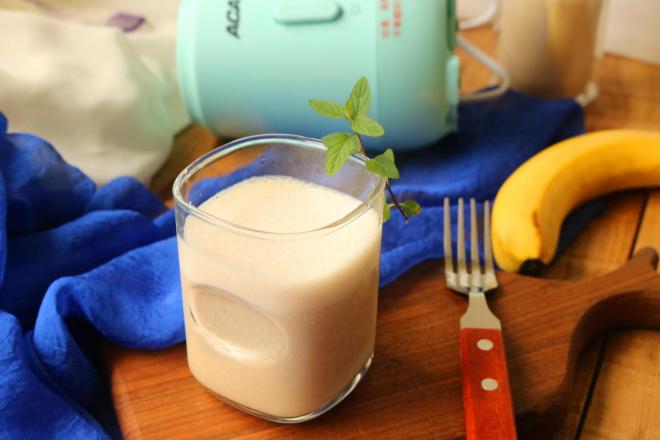 蜂蜜香蕉牛奶#ACA料理机试用#