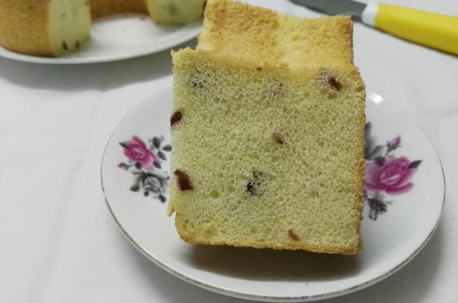 蔓越莓戚风蛋糕