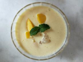 用薄荷叶简单装饰即可。