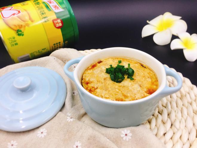 快手菜～肉末蒸蛋