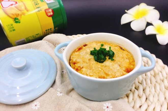 快手菜～肉末蒸蛋