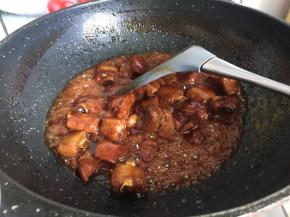 这是煮了40分钟后的，汁水已浓稠