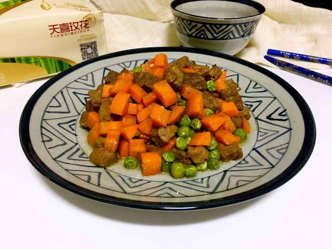 什锦牛肉丁